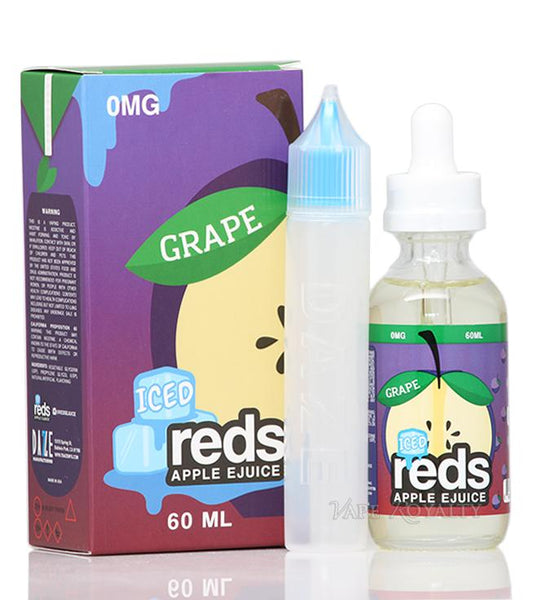Red's Grape Iced - 7 Daze 60ml - ejuicesoutlet