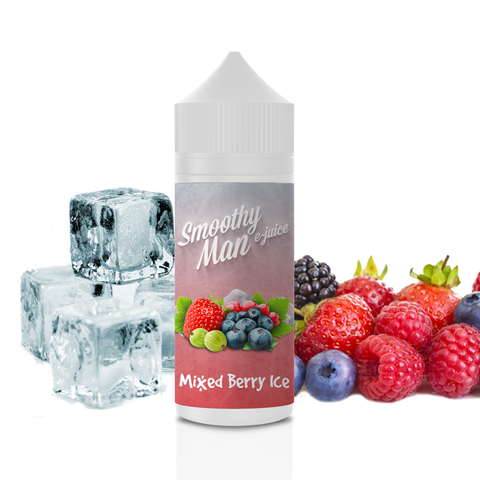Mixed Berry Ice - Smoothy Man 120ml - ejuicesoutlet