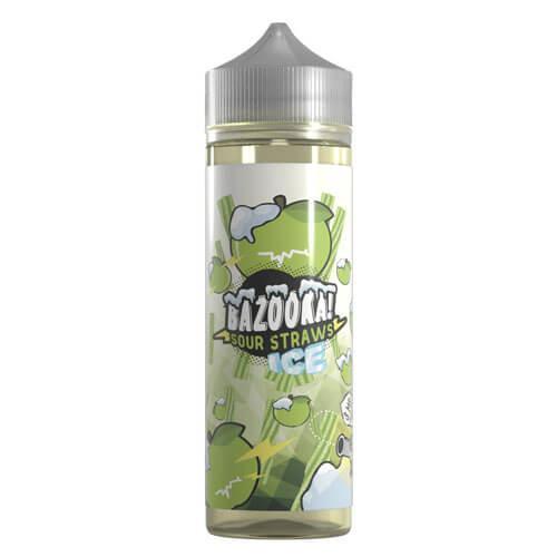 Sour Green Apple Ice - Bazooka Vape 100ml - ejuicesoutlet