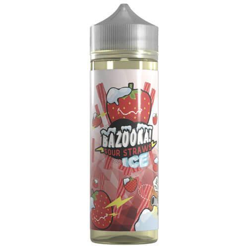 Sour Strawberry Ice - Bazooka Vape 60ml - ejuicesoutlet