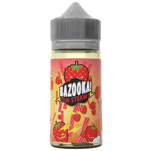 Sour Strawberry - Bazooka Vape 100ml - ejuicesoutlet