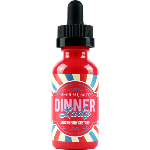 Strawberry Custard - Dinner Lady 60ml - ejuicesoutlet