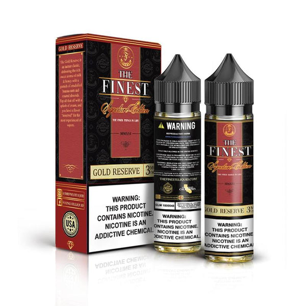 Gold Reserve - The Finest Signature Edition 120ml - ejuicesoutlet