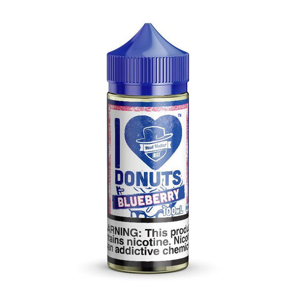 I Love Donuts Blueberry - Mad Hatter Juice 100ml - ejuicesoutlet