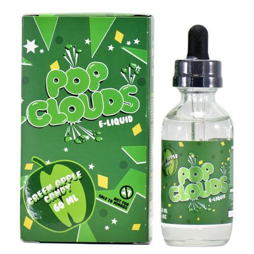 Green Apple Candy - Pop Clouds E-Liquid 60ml - ejuicesoutlet
