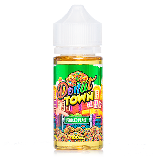 Pebbled Place - Donut Town 100ml - ejuicesoutlet