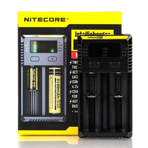 Nitecore I2 Battery Charger - 2 Bay - ejuicesoutlet