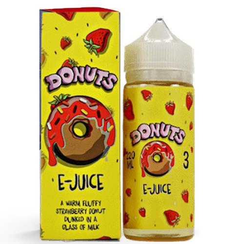 Strawberry - D'ohnuts E-Juice 120ml - ejuicesoutlet